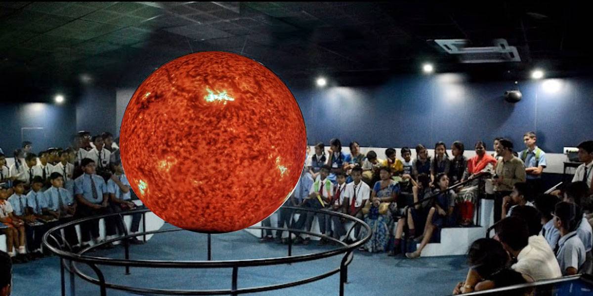 Science On A Sphere Show Raman Science Center